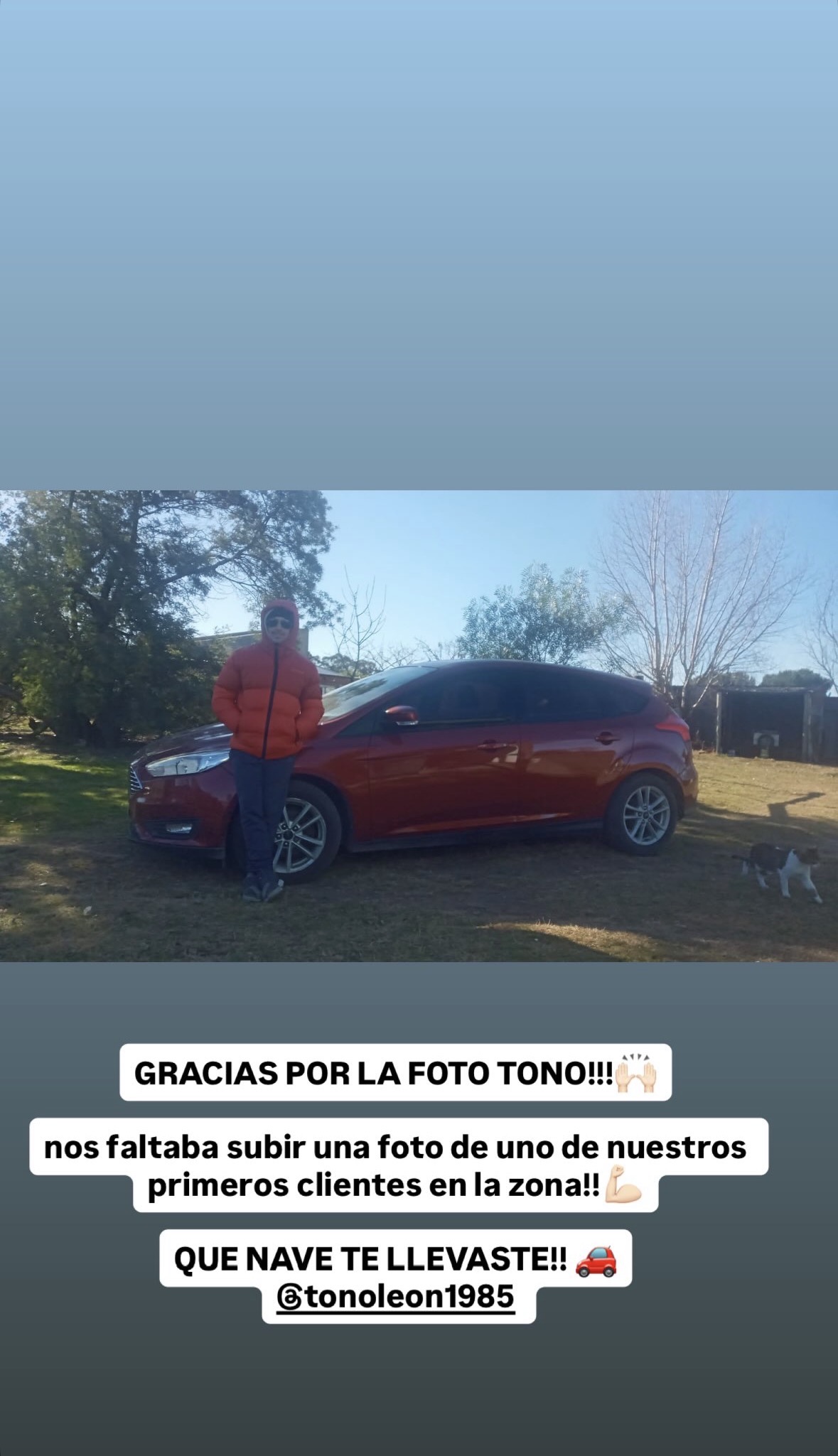 Vehículo entregado por Ceska Automotores